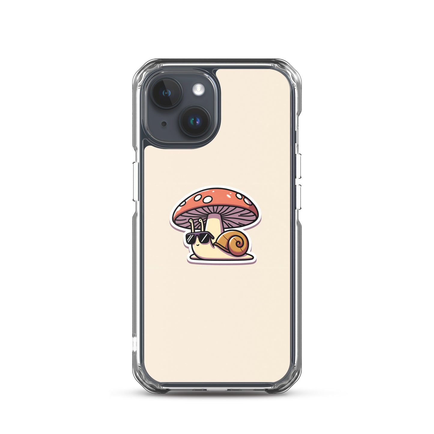 Cute Snail Clear Case for iPhone®