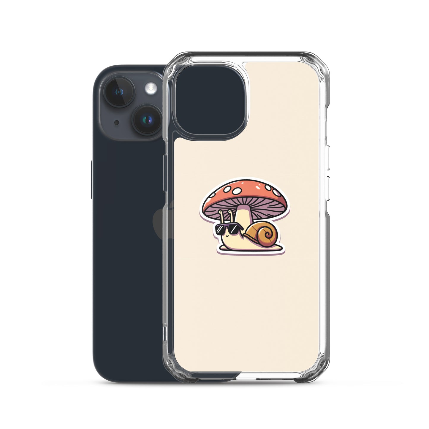 Cute Snail Clear Case for iPhone®