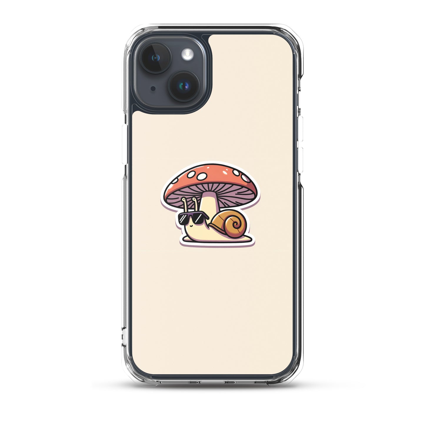 Cute Snail Clear Case for iPhone®