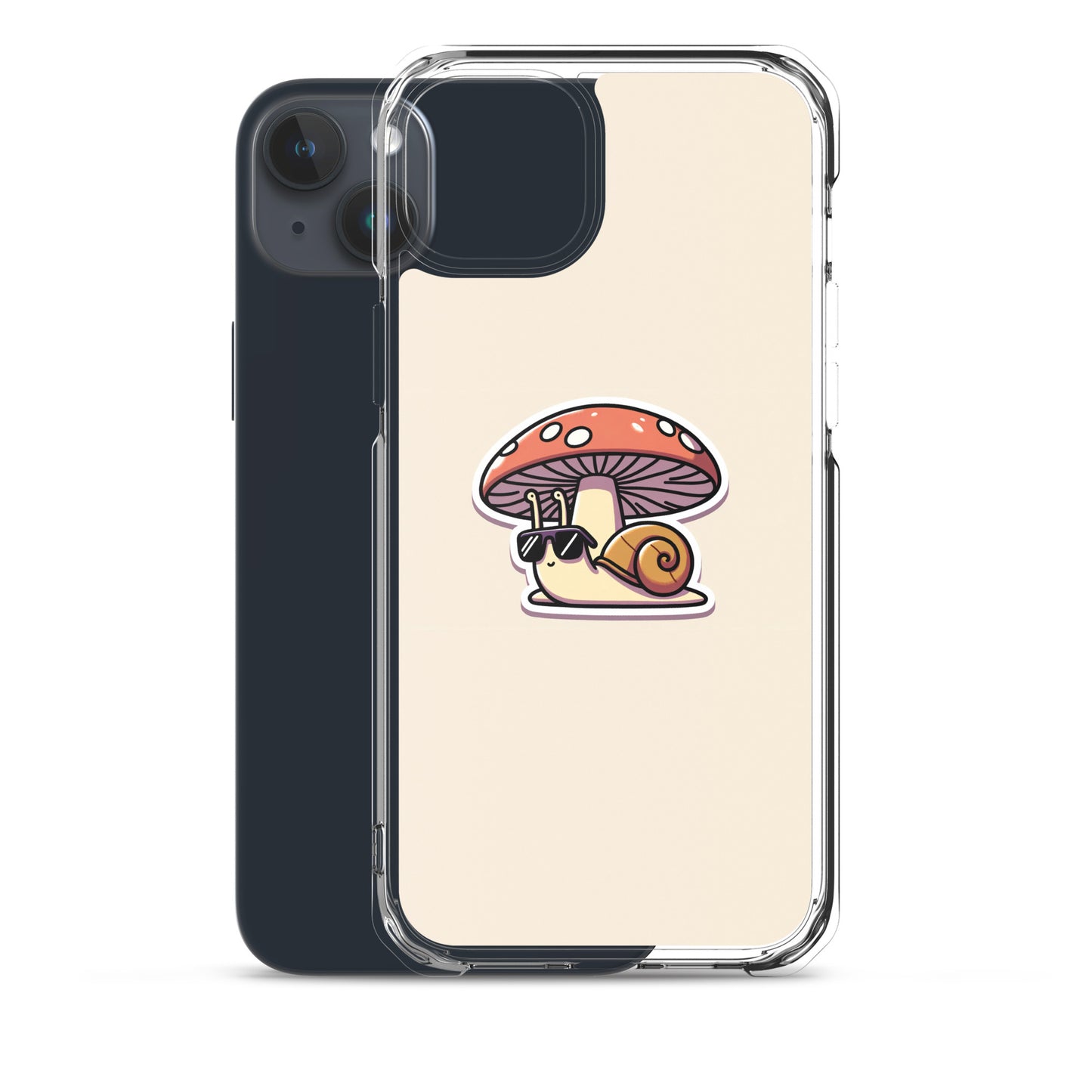 Cute Snail Clear Case for iPhone®