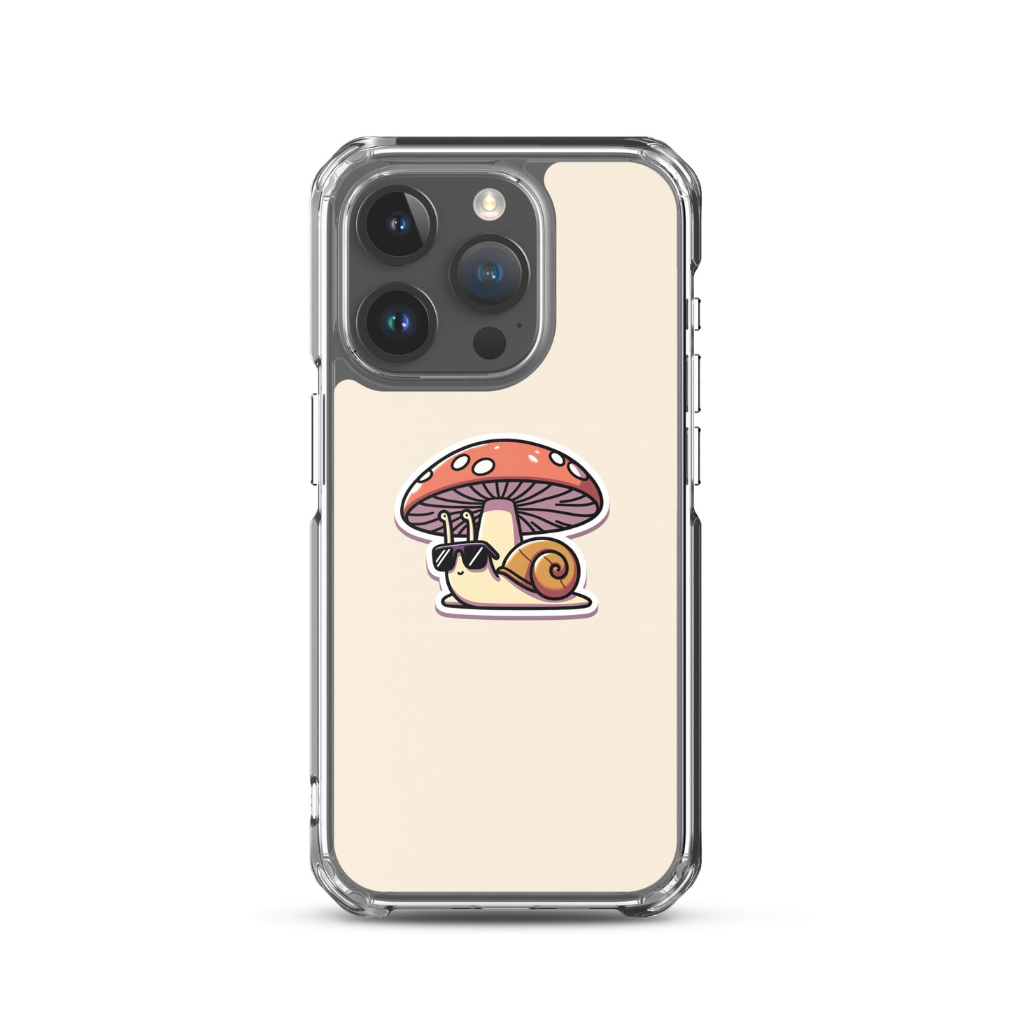 Cute Snail Clear Case for iPhone®