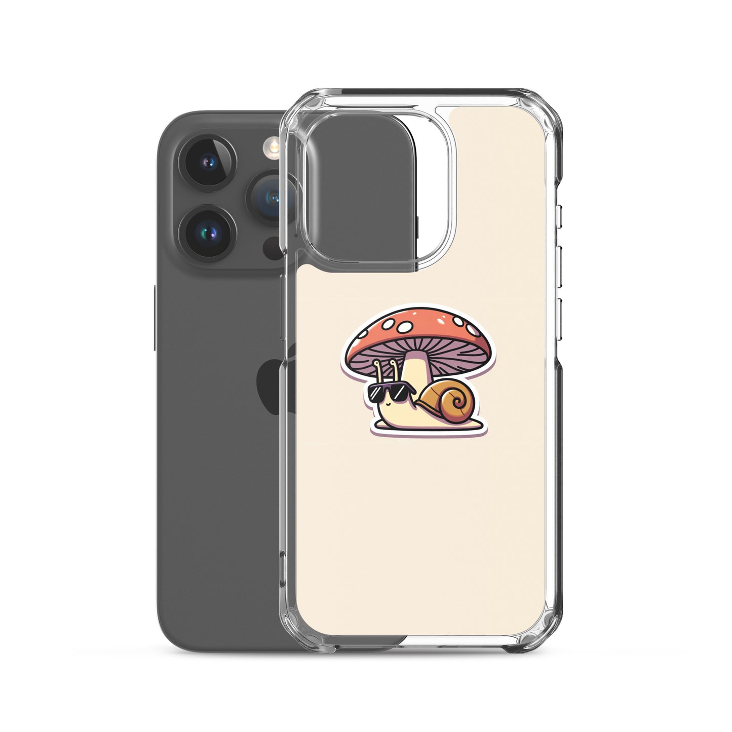 Cute Snail Clear Case for iPhone®