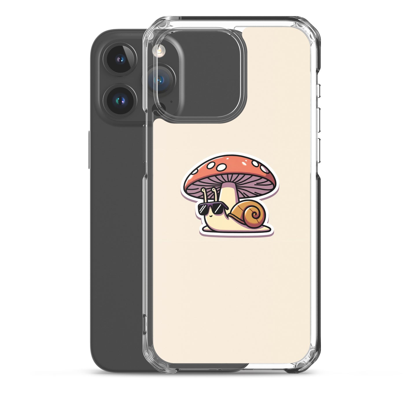 Cute Snail Clear Case for iPhone®