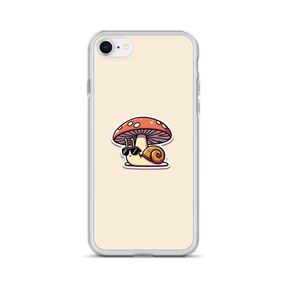 Cute Snail Clear Case for iPhone®