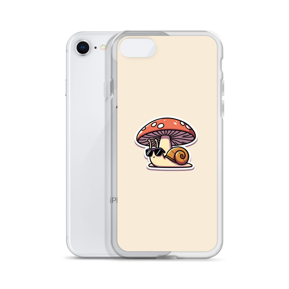 Cute Snail Clear Case for iPhone®