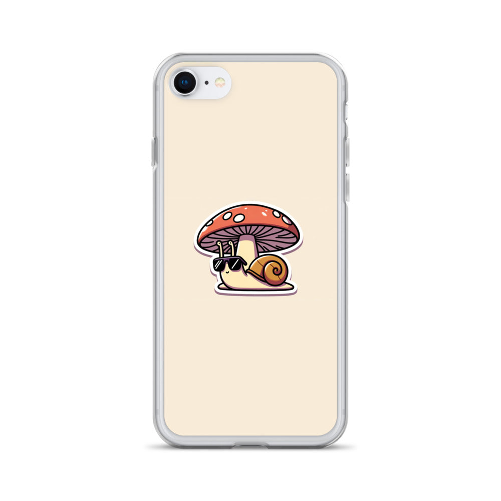 Cute Snail Clear Case for iPhone®