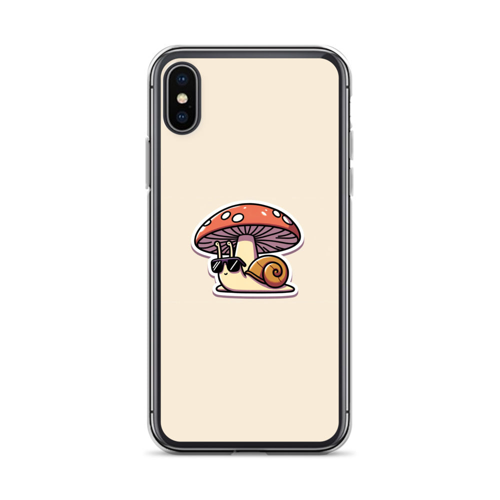 Cute Snail Clear Case for iPhone®