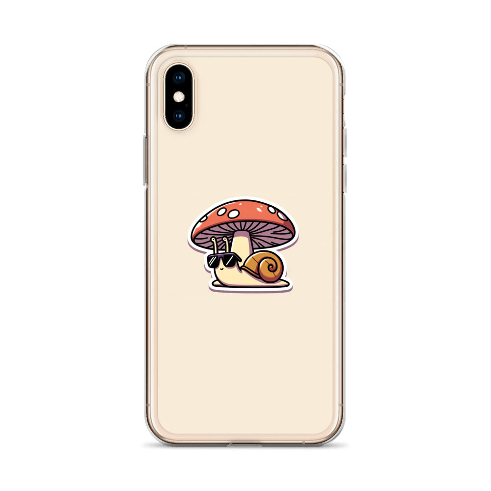 Cute Snail Clear Case for iPhone®