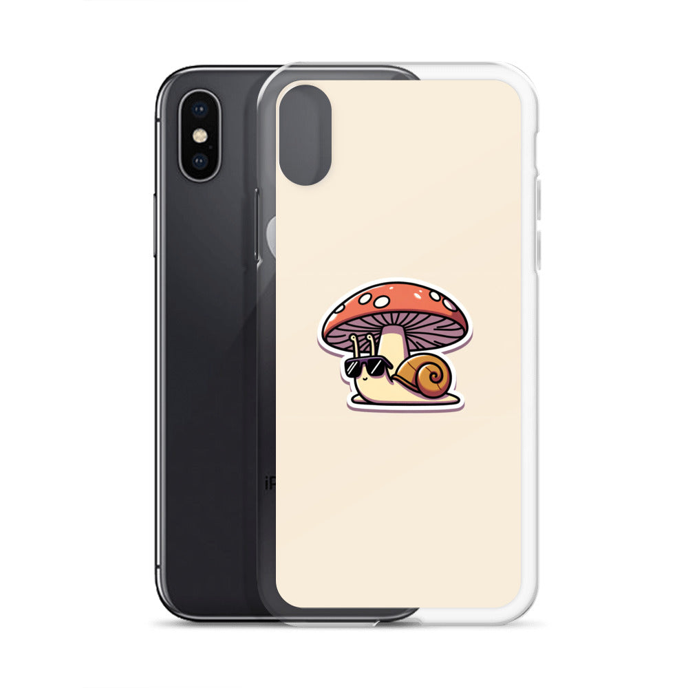 Cute Snail Clear Case for iPhone®