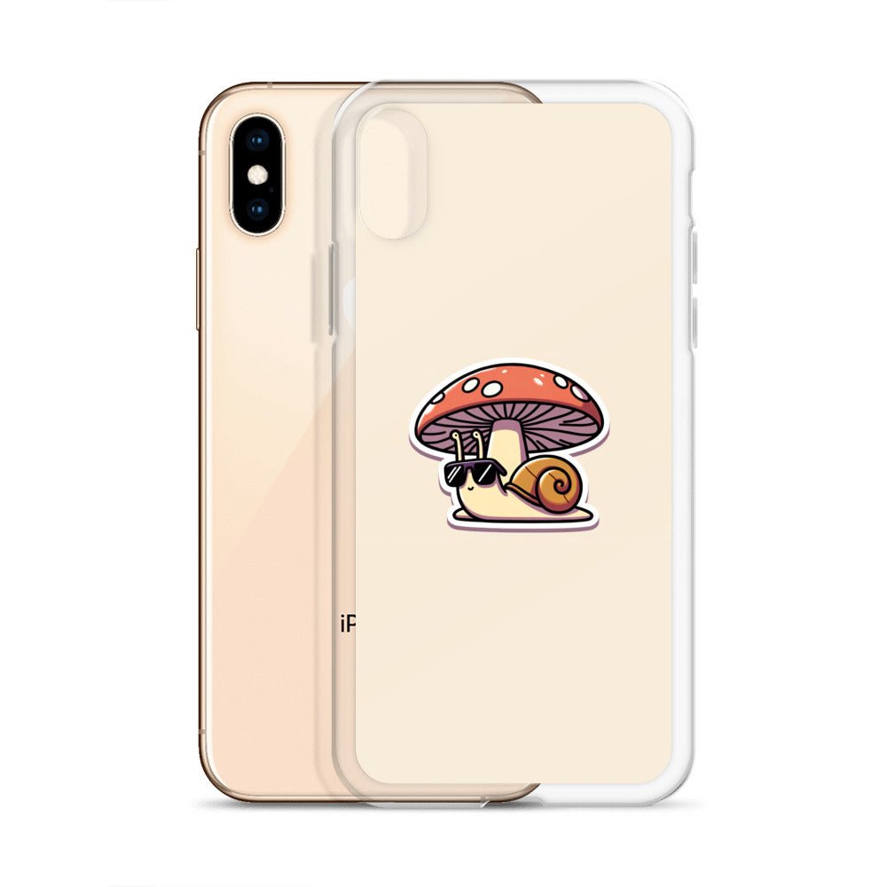 Cute Snail Clear Case for iPhone®