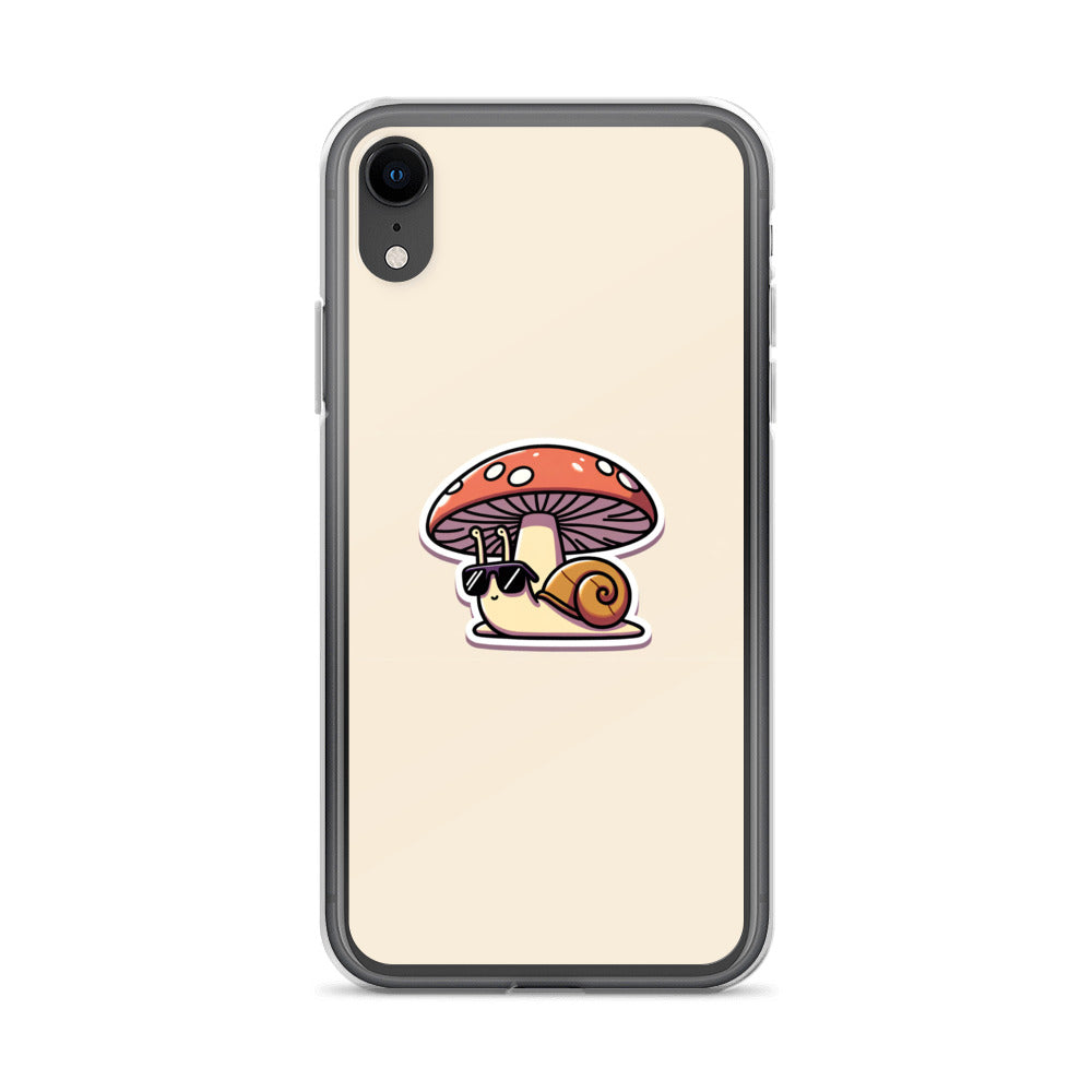 Cute Snail Clear Case for iPhone®