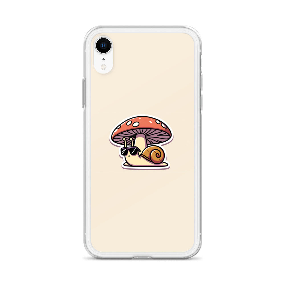 Cute Snail Clear Case for iPhone®