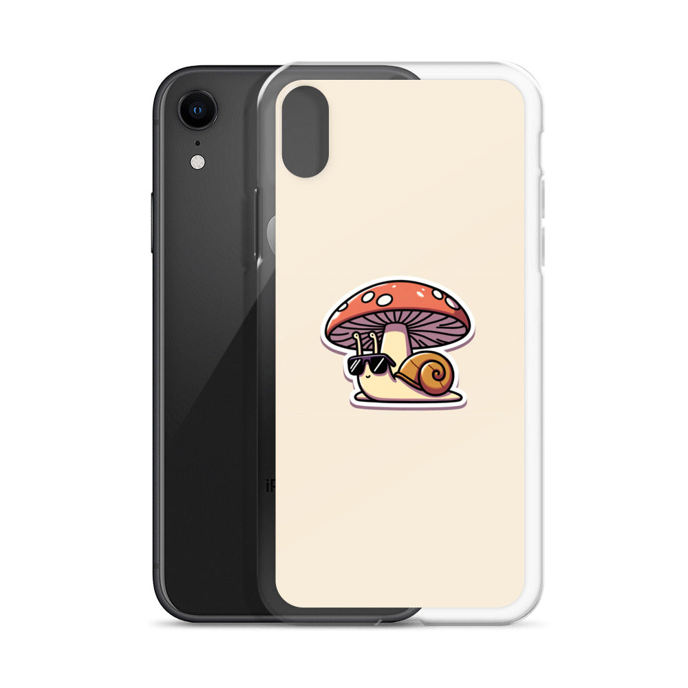 Cute Snail Clear Case for iPhone®