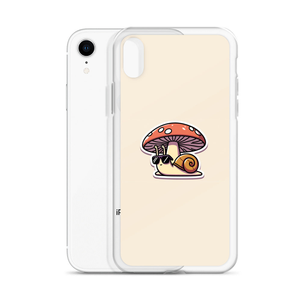 Cute Snail Clear Case for iPhone®