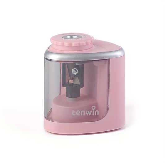 1pc Fast Sharpening Electric Pencil Sharpener-Portable & Safe Design-Efficient for 6-8mm Pencils-Perfect for Students & Office